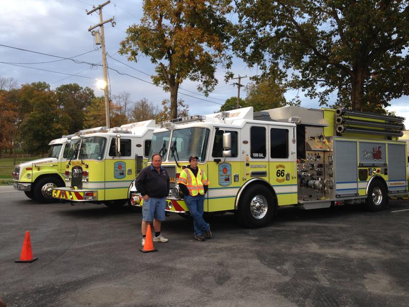 Fire Prevention Night & Open House - Getting ready. Photo by Stacy Shank